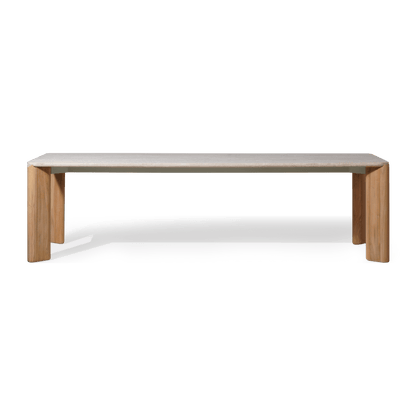 Chloe Teak Rectangle Dining Table