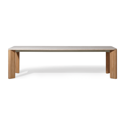 Chloe Teak Rectangle Dining Table