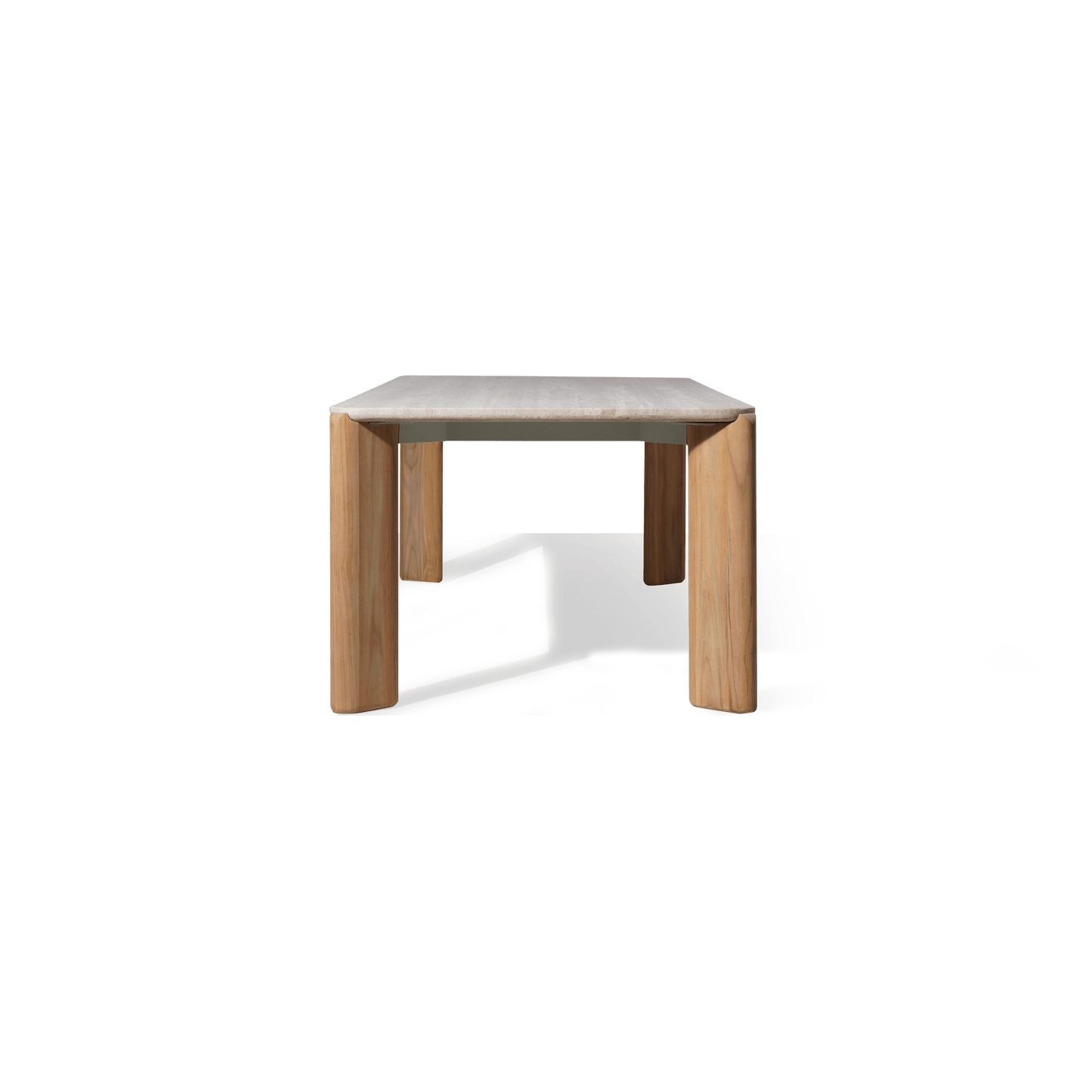 Chloe Teak Rectangle Dining Table