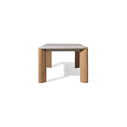 Chloe Teak Rectangle Dining Table