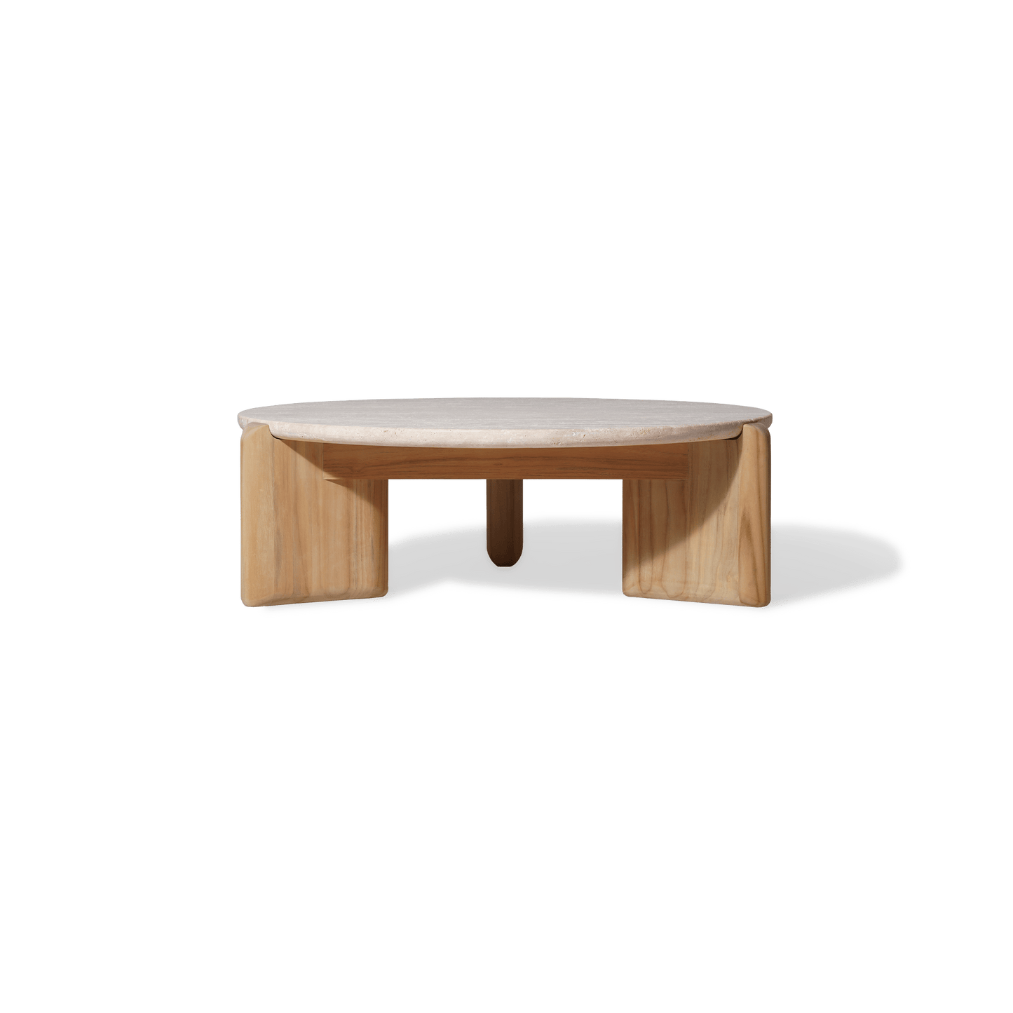 Chloe Teak Round Coffee Table