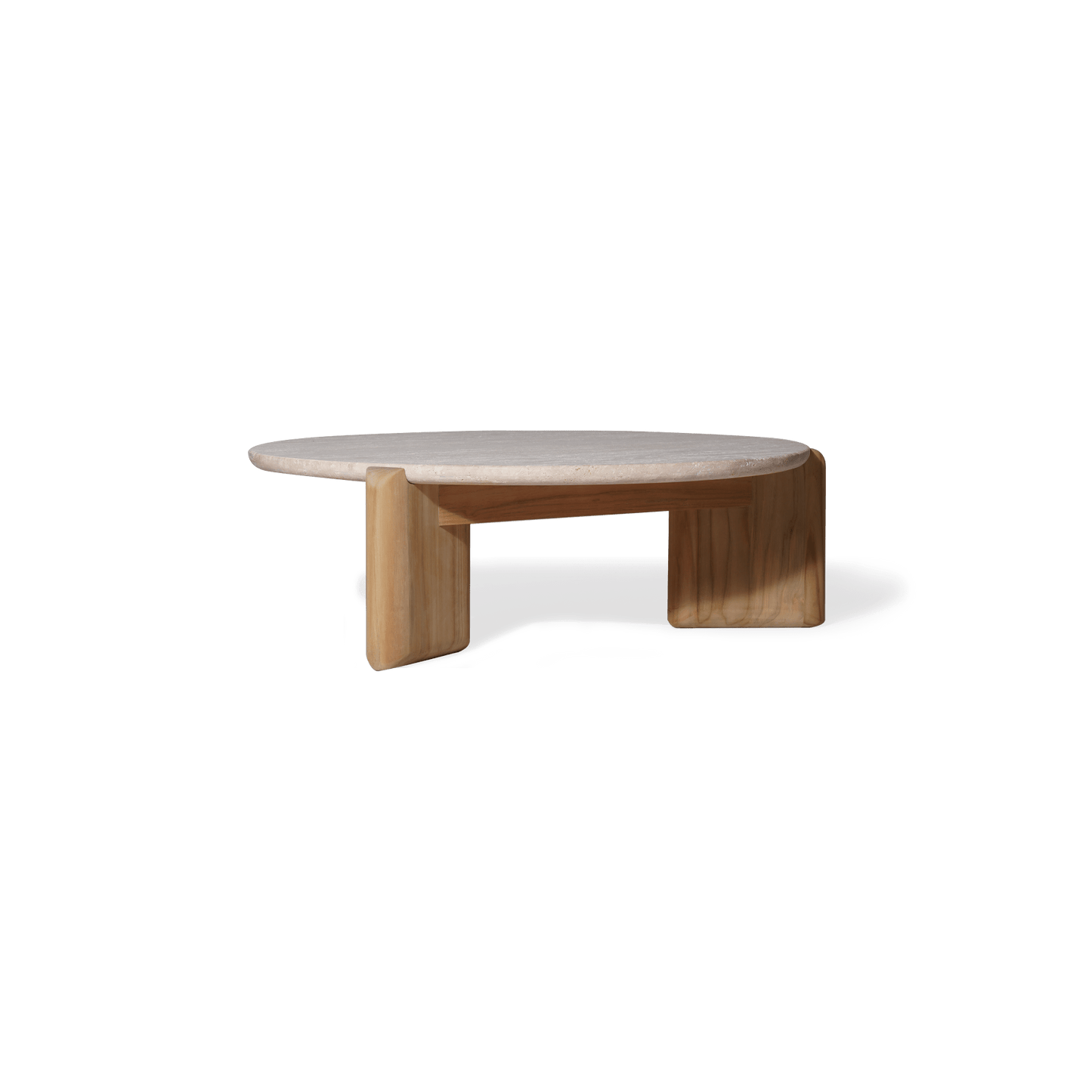 Chloe Teak Round Coffee Table