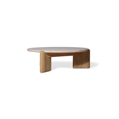 Chloe Teak Round Coffee Table