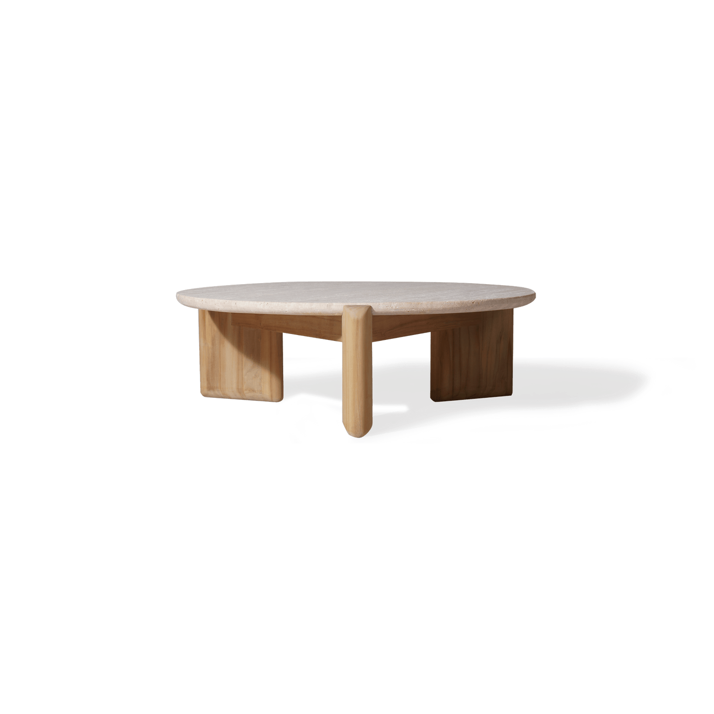 Chloe Teak Round Coffee Table