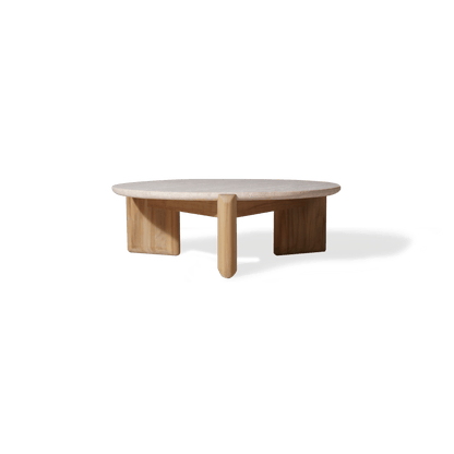 Chloe Teak Round Coffee Table
