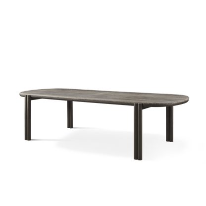 Cove Aluminum Pill Dining Table