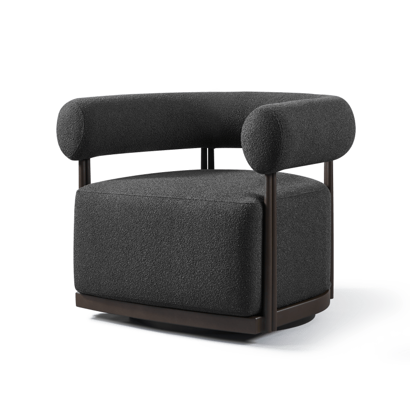 Cove Luxe Swivel Lounge Chair