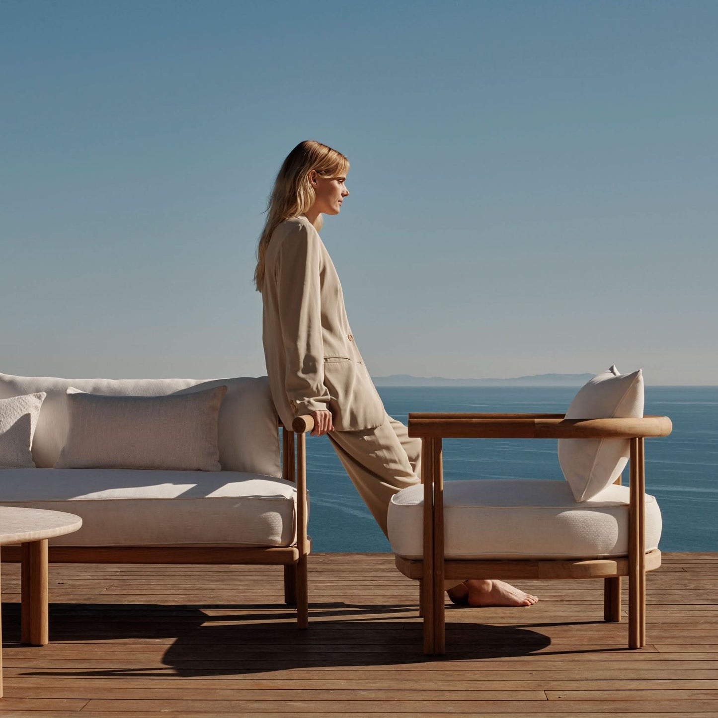 Cove Teak Lounge Chair