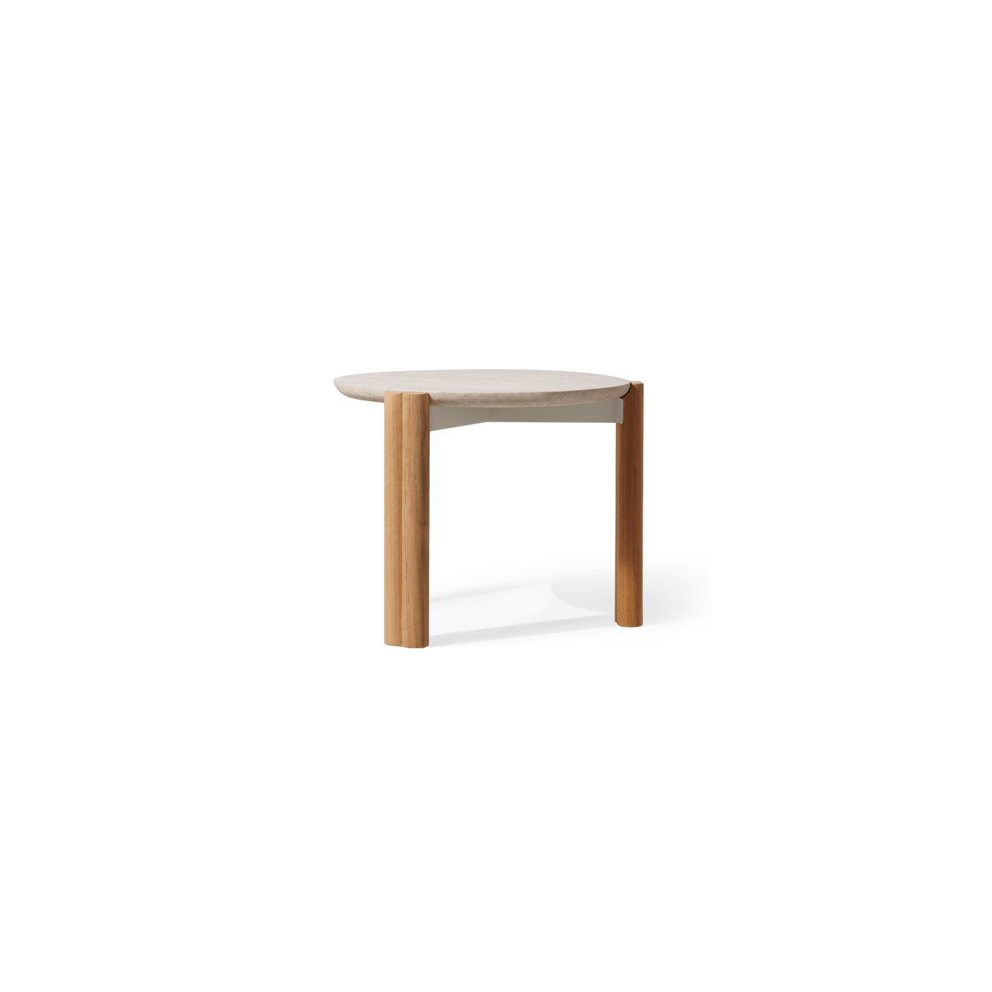 Cove Teak Round Side Table