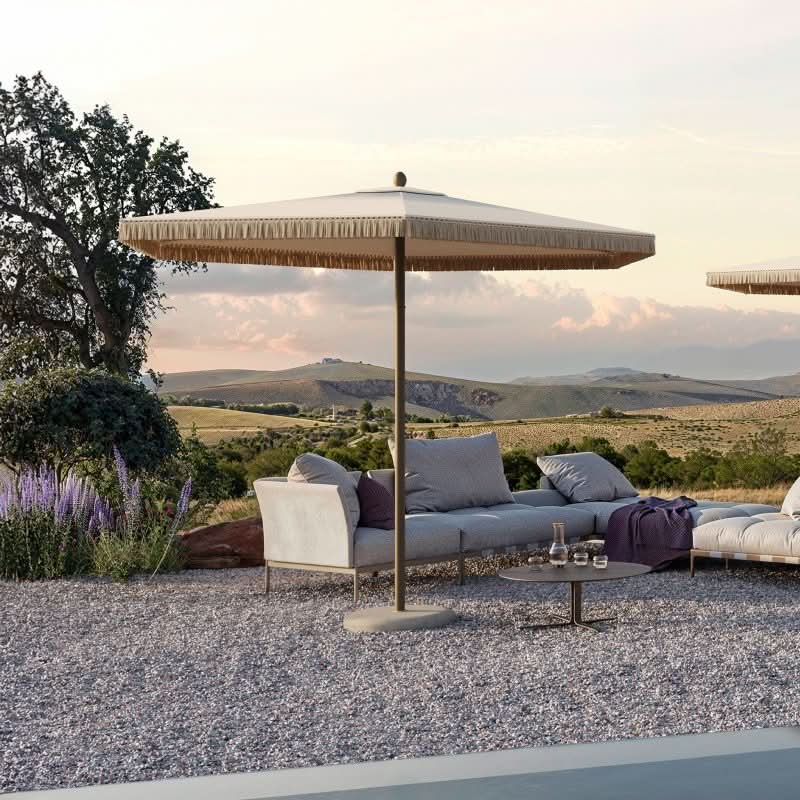 Nata Zen Center-Pole Umbrella Set