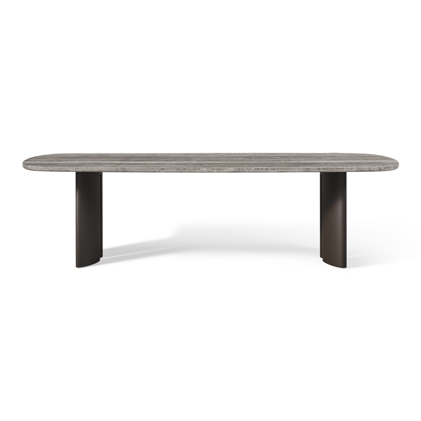 Newport Aluminum Dining Table 108