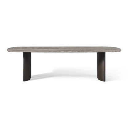 Newport Aluminum Dining Table 108