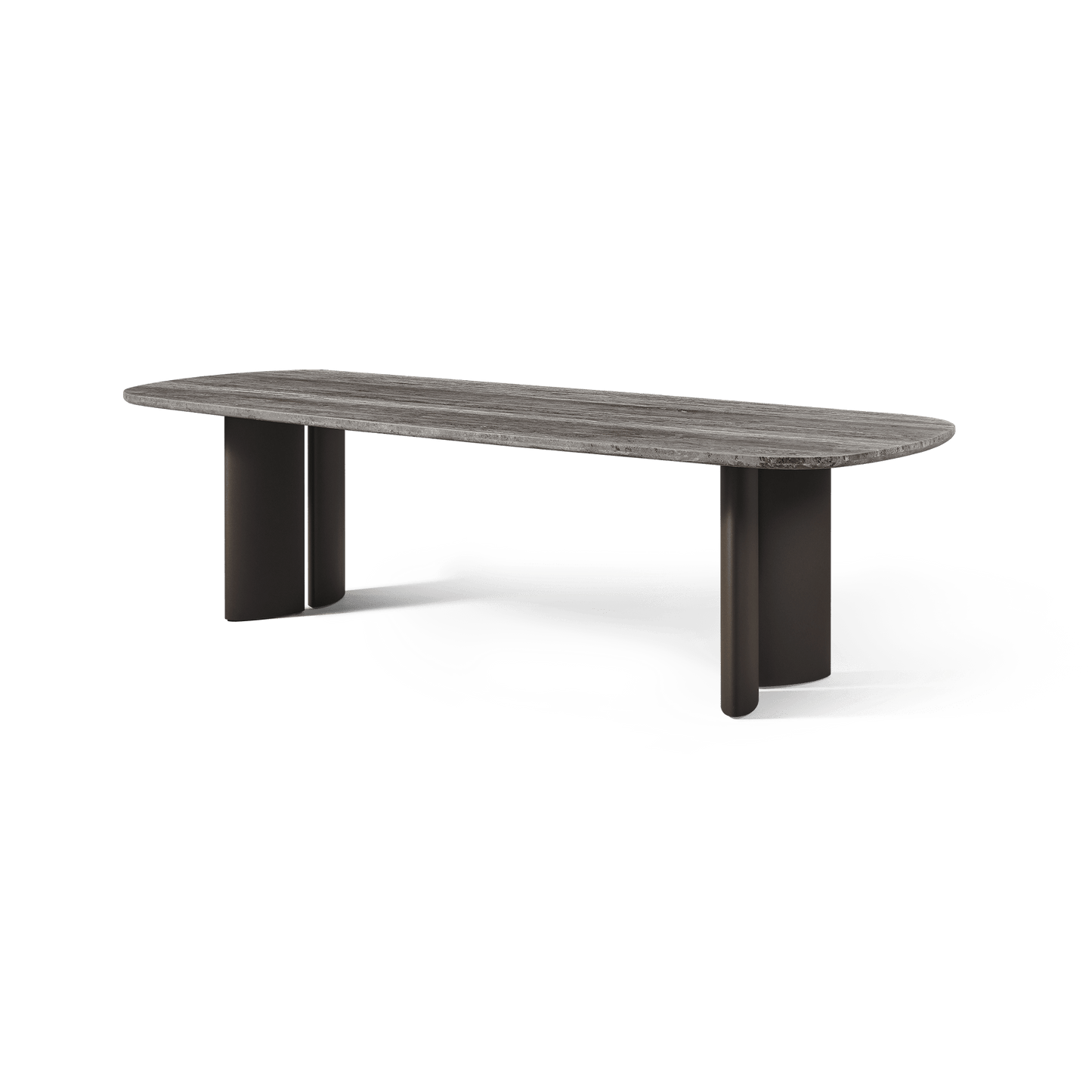 Newport Aluminum Dining Table 84