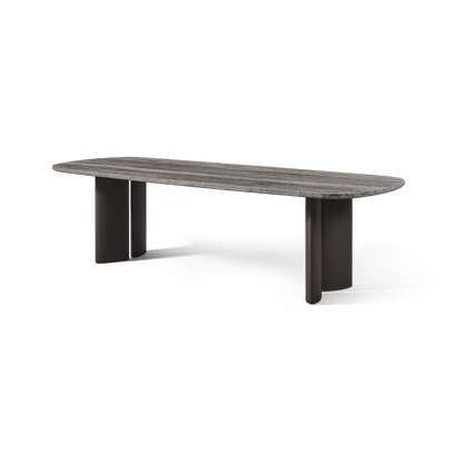 Newport Aluminum Dining Table 84