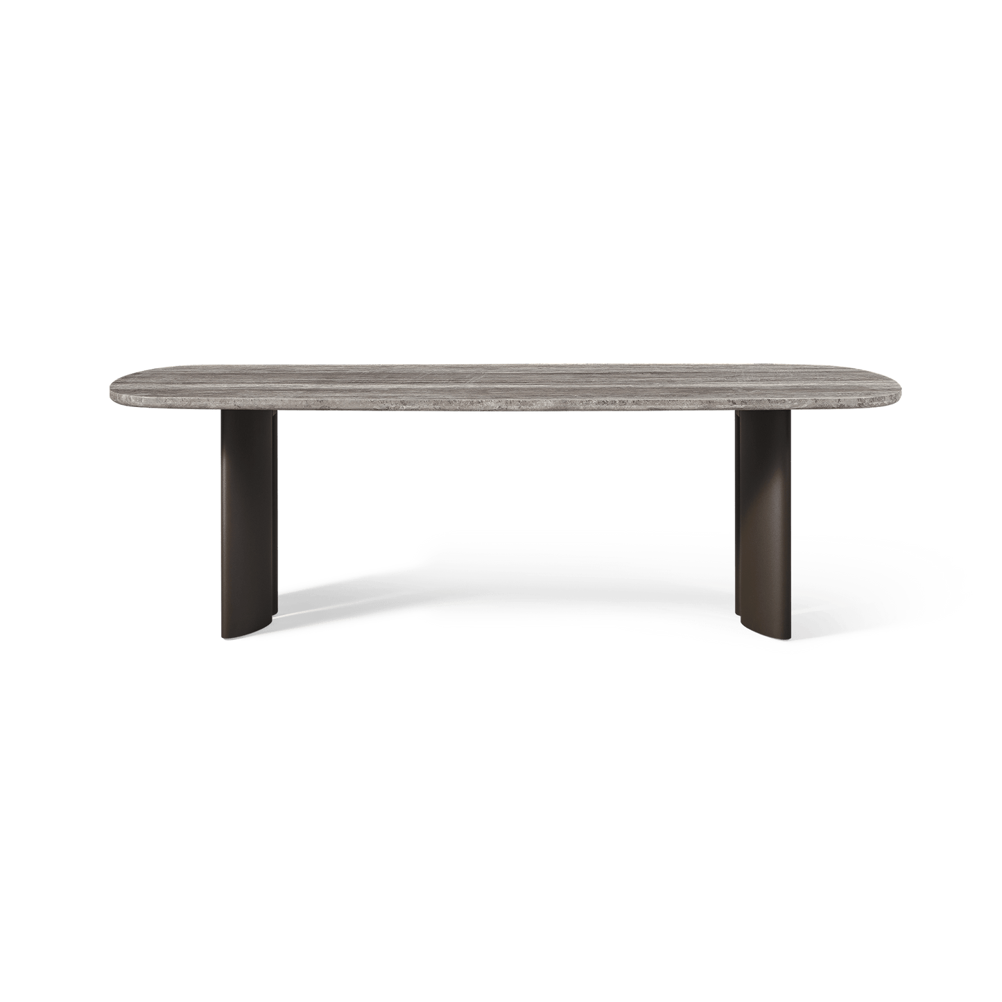 Newport Aluminum Dining Table 84
