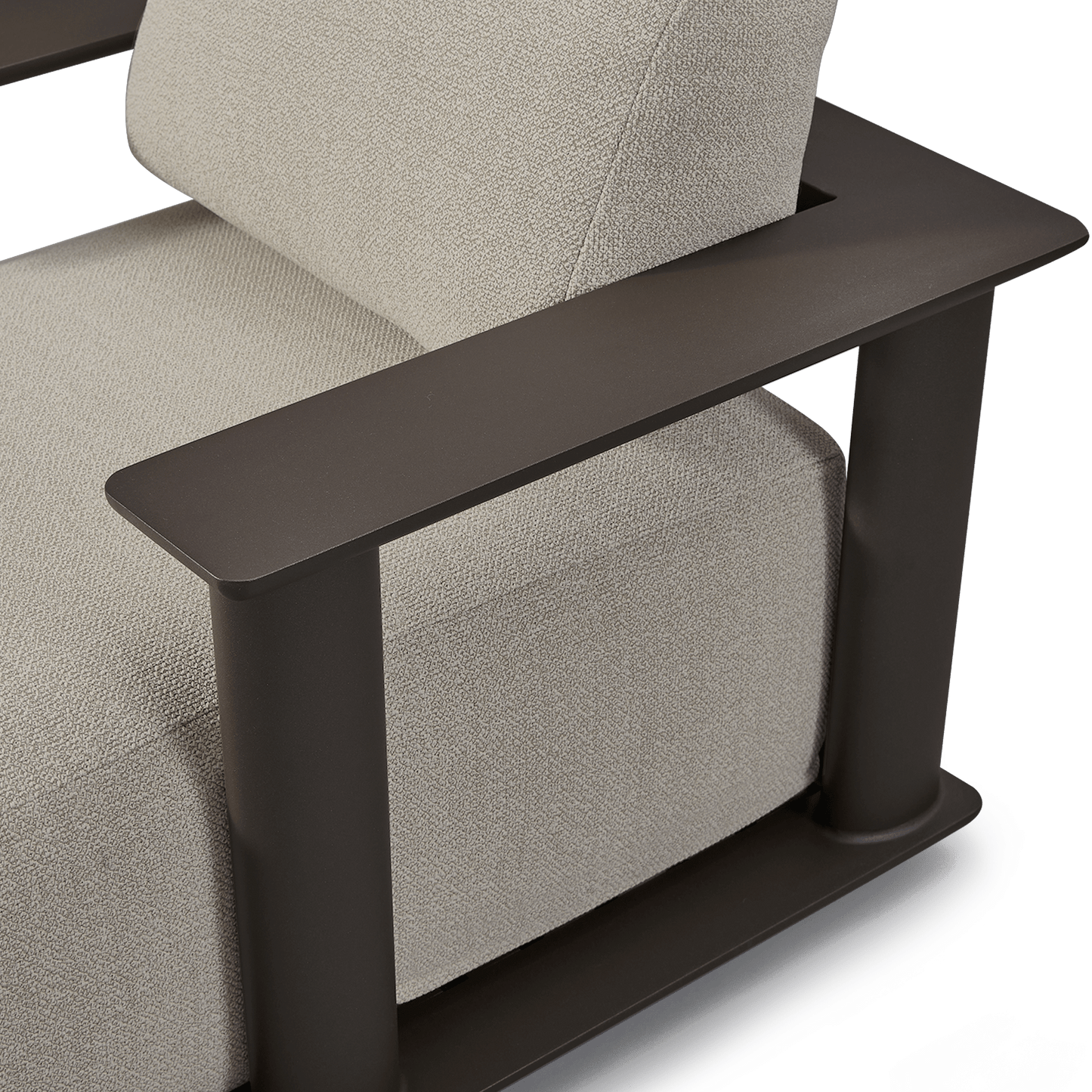 Newport Aluminum Fixed Chaise