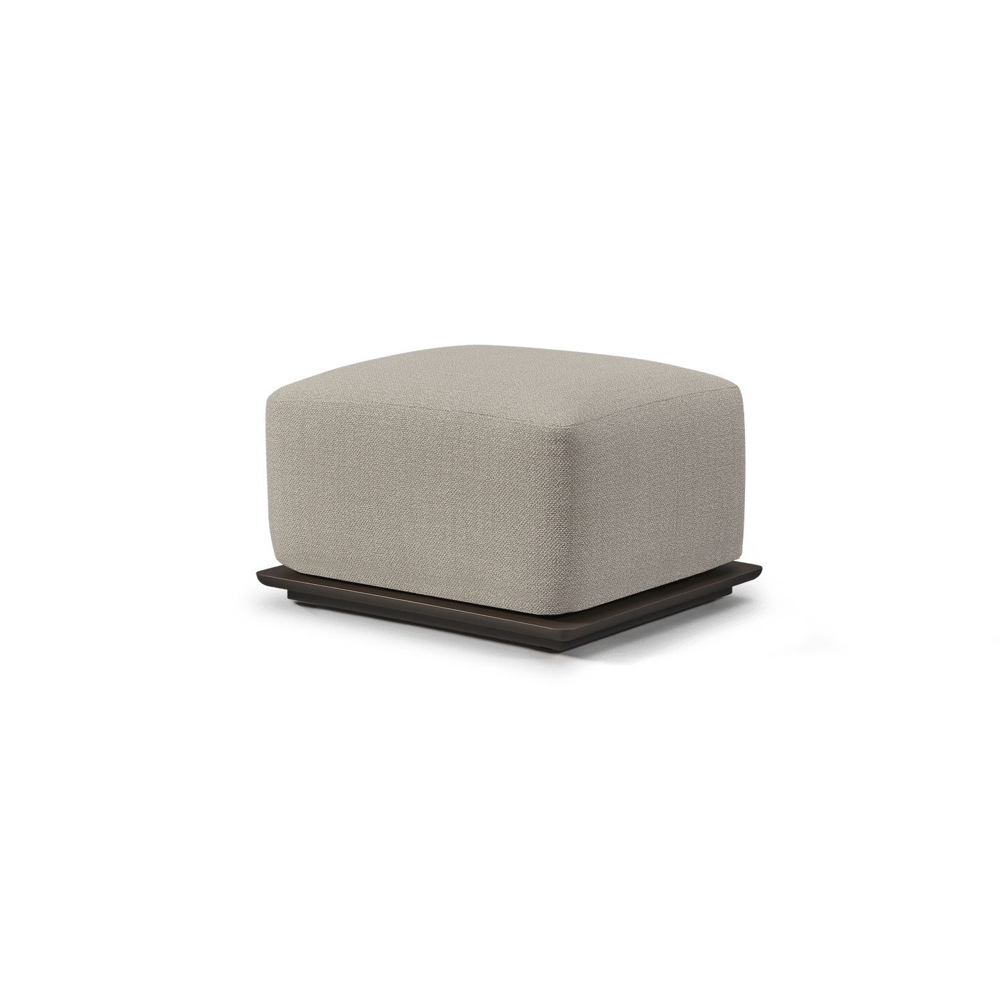 Newport Aluminum Ottoman
