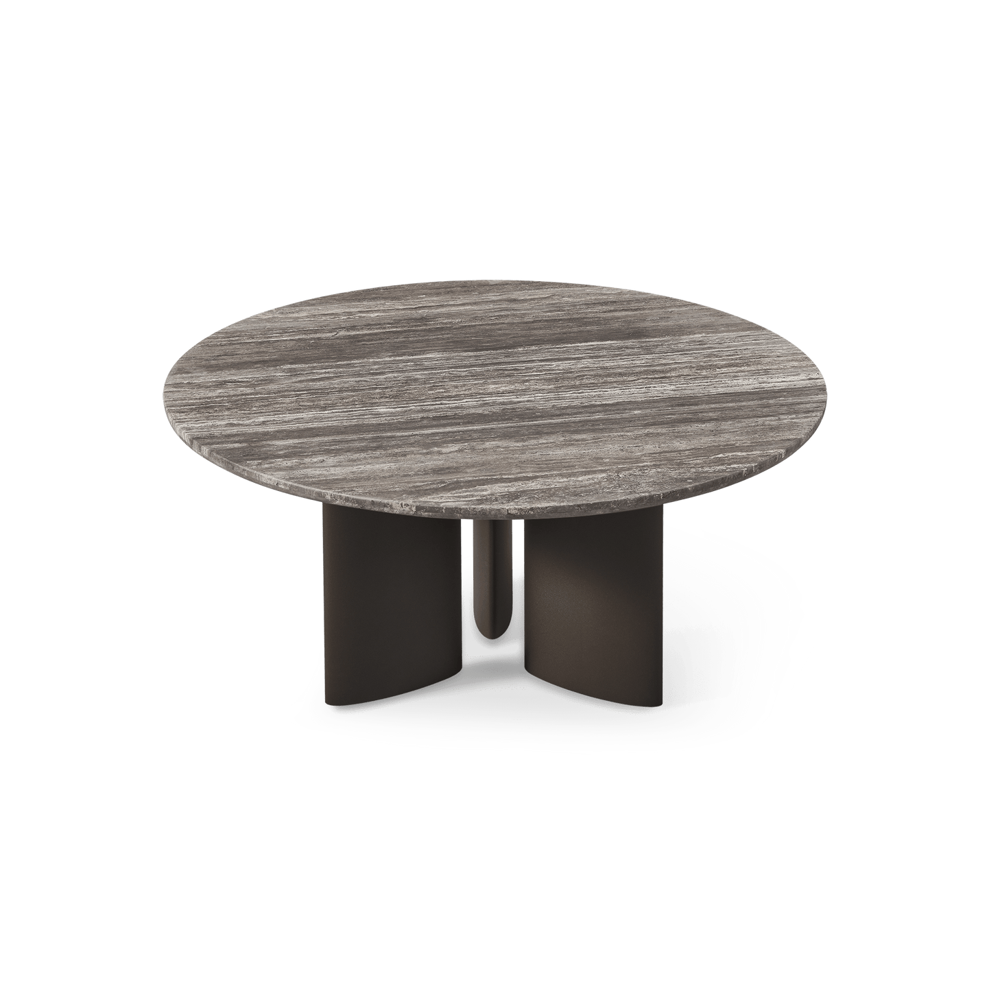 Newport Aluminum Round Dining Table 60