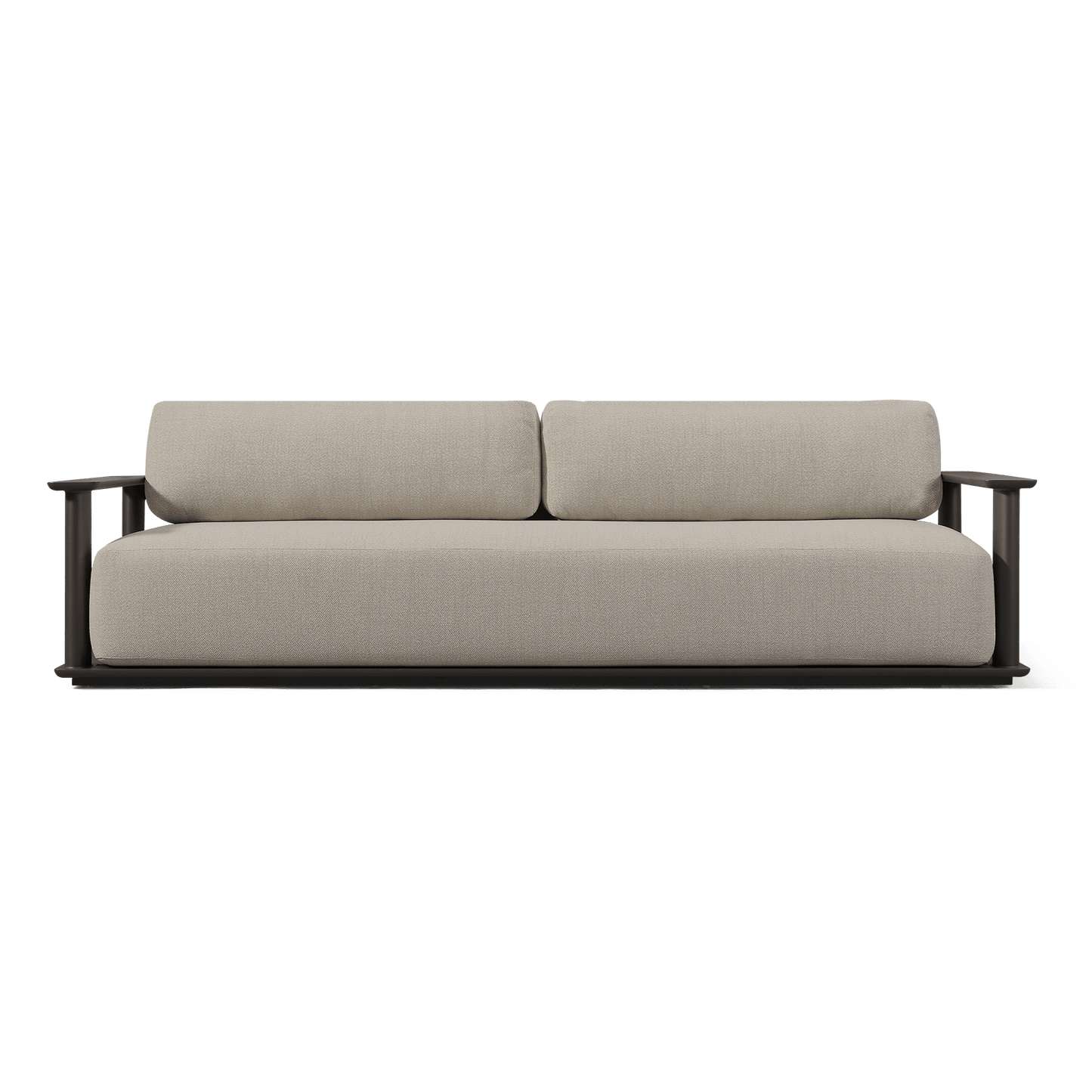 Newport Aluminum Sofa 108