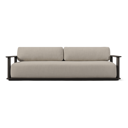 Newport Aluminum Sofa 108