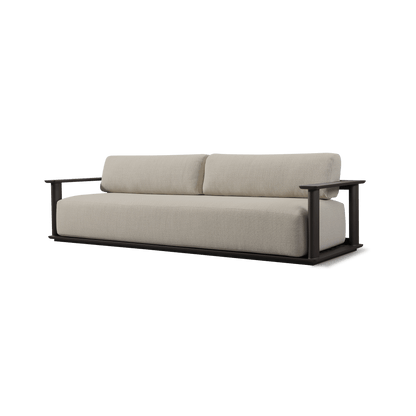 Newport Aluminum Sofa 108