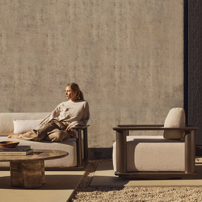 Newport Aluminum Sofa 108