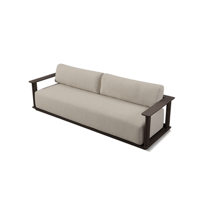 Newport Aluminum Sofa 96