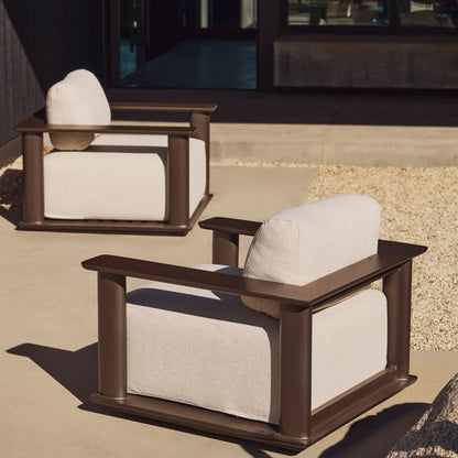 Newport Aluminum Swivel Lounge Chair