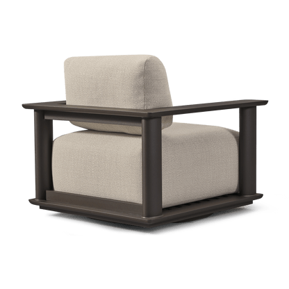 Newport Aluminum Swivel Lounge Chair