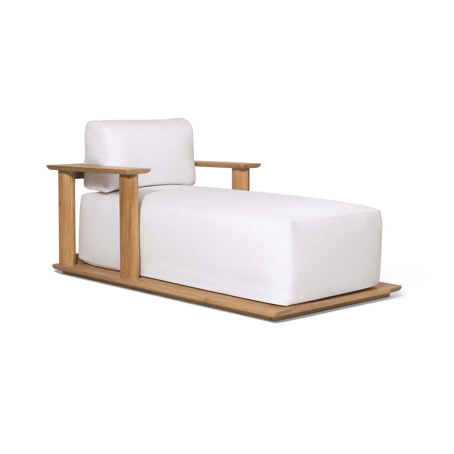 Newport Teak Fixed Chaise