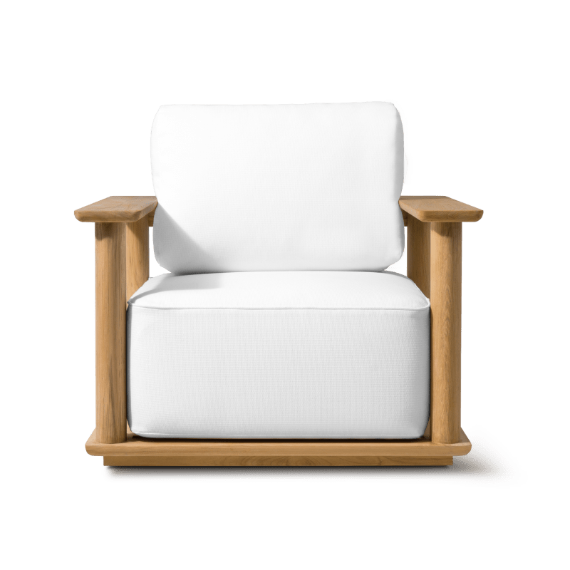 Newport Teak Swivel Lounge Chair