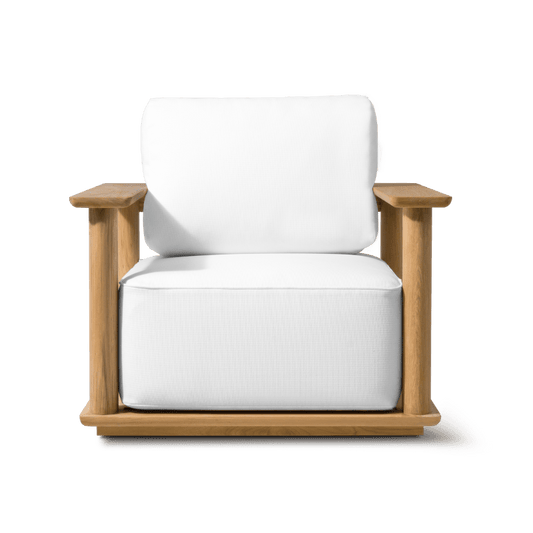 Newport Teak Swivel Lounge Chair