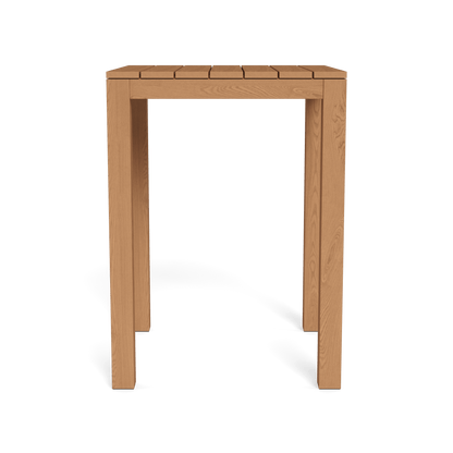 Pacific Teak Square Bar Table