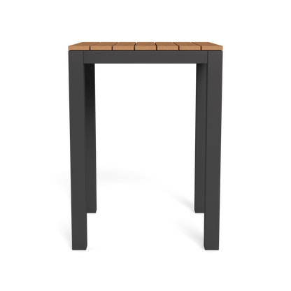 Pacific Teak Square Bar Table