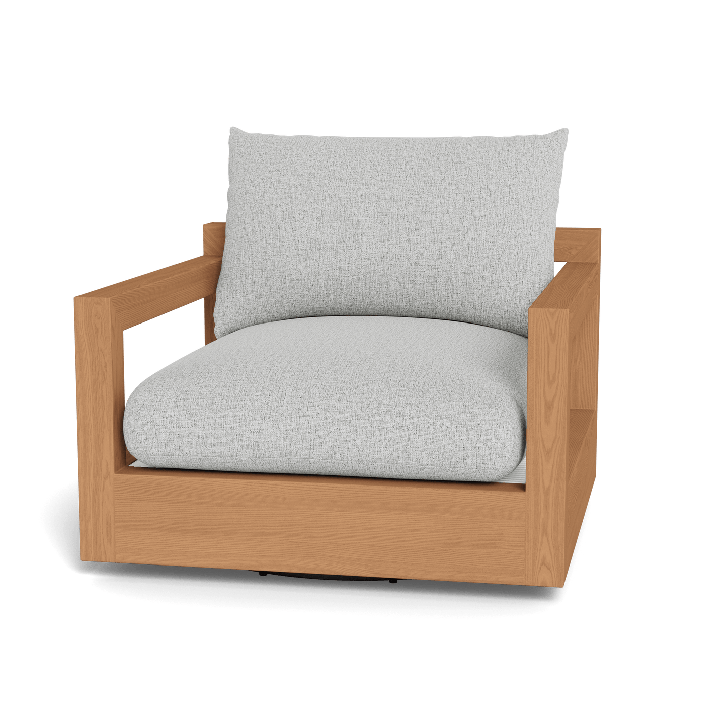 Pacific Teak Swivel Lounge Chair