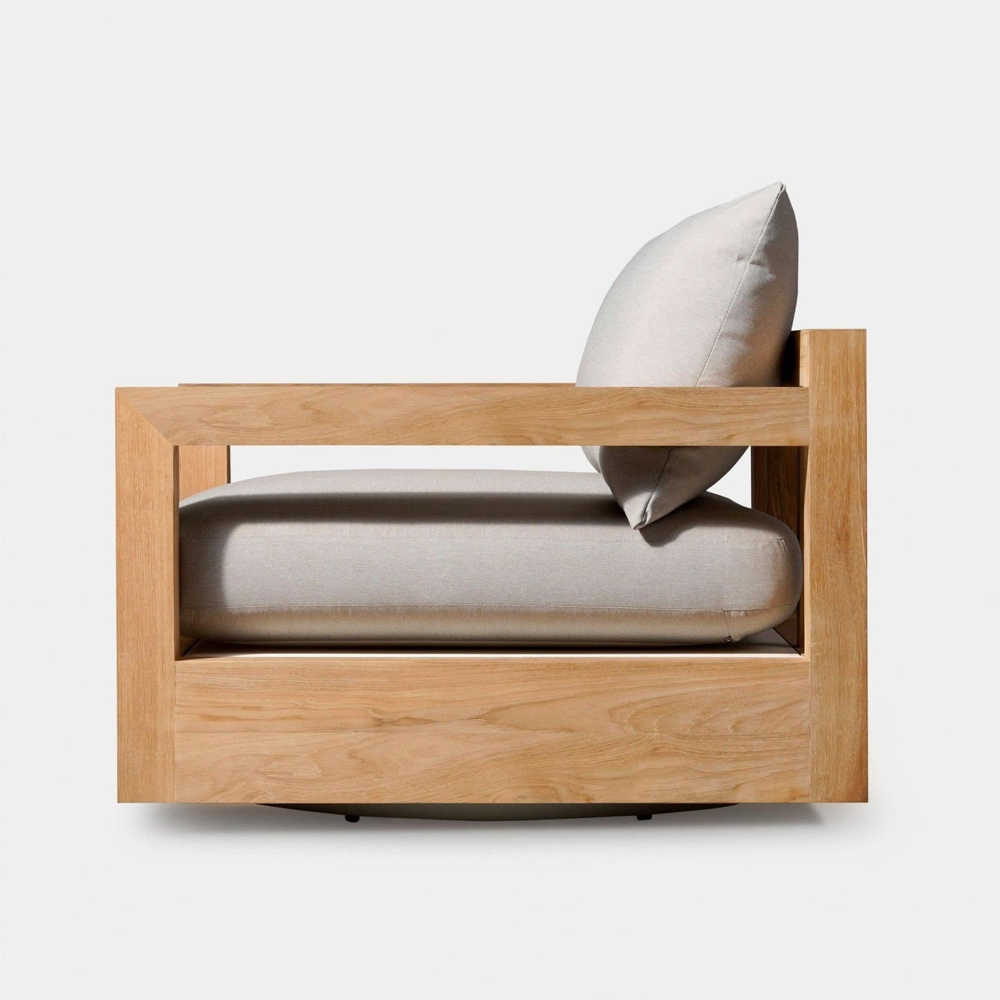 Pacific Teak Swivel Lounge Chair