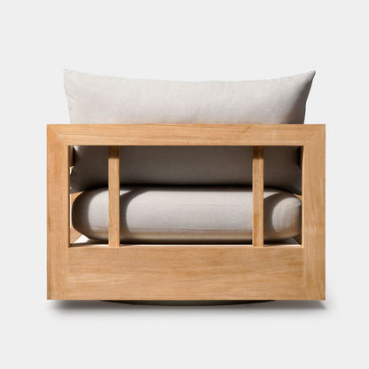 Pacific Teak Swivel Lounge Chair