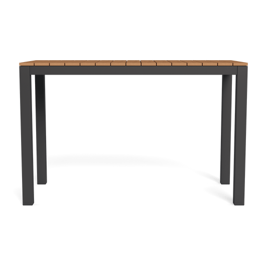 Pacific Teak Rectangle Bar Table