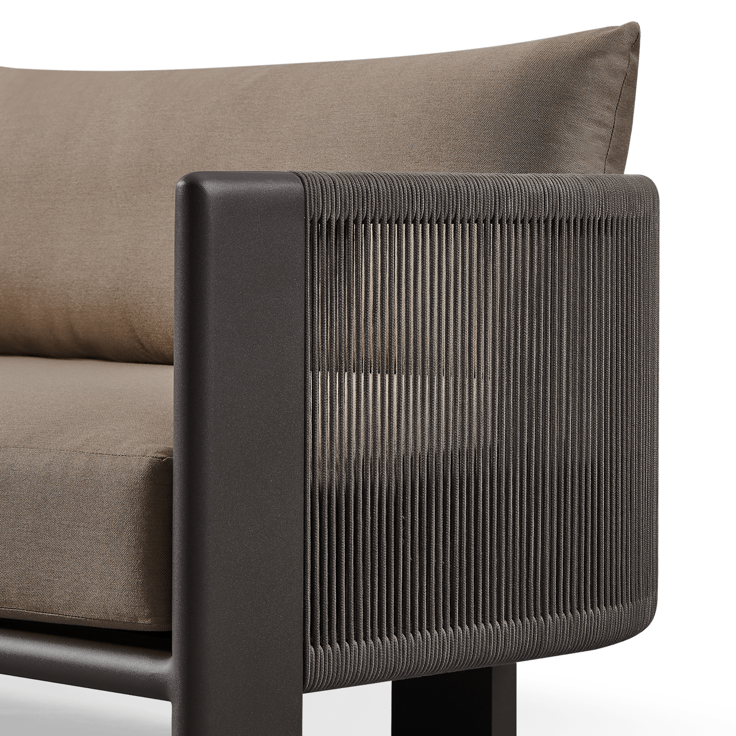 Palm Beach Aluminum 2 Seat Sofa