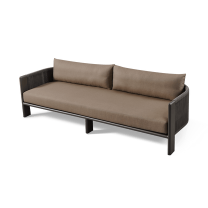 Palm Beach Aluminum 3 Seat Sofa