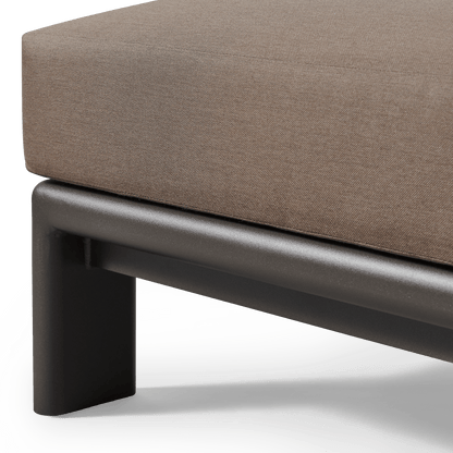 Palm Beach Aluminum Ottoman