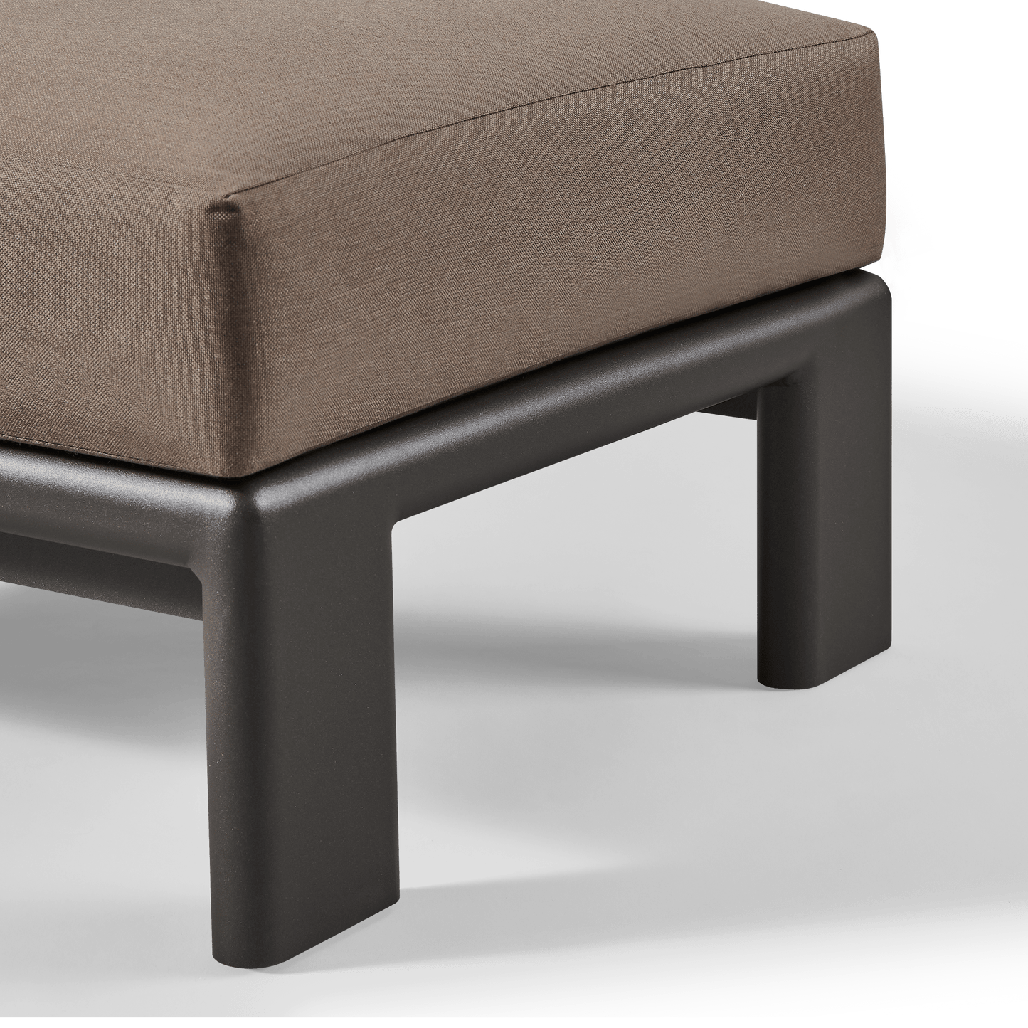Palm Beach Aluminum Ottoman