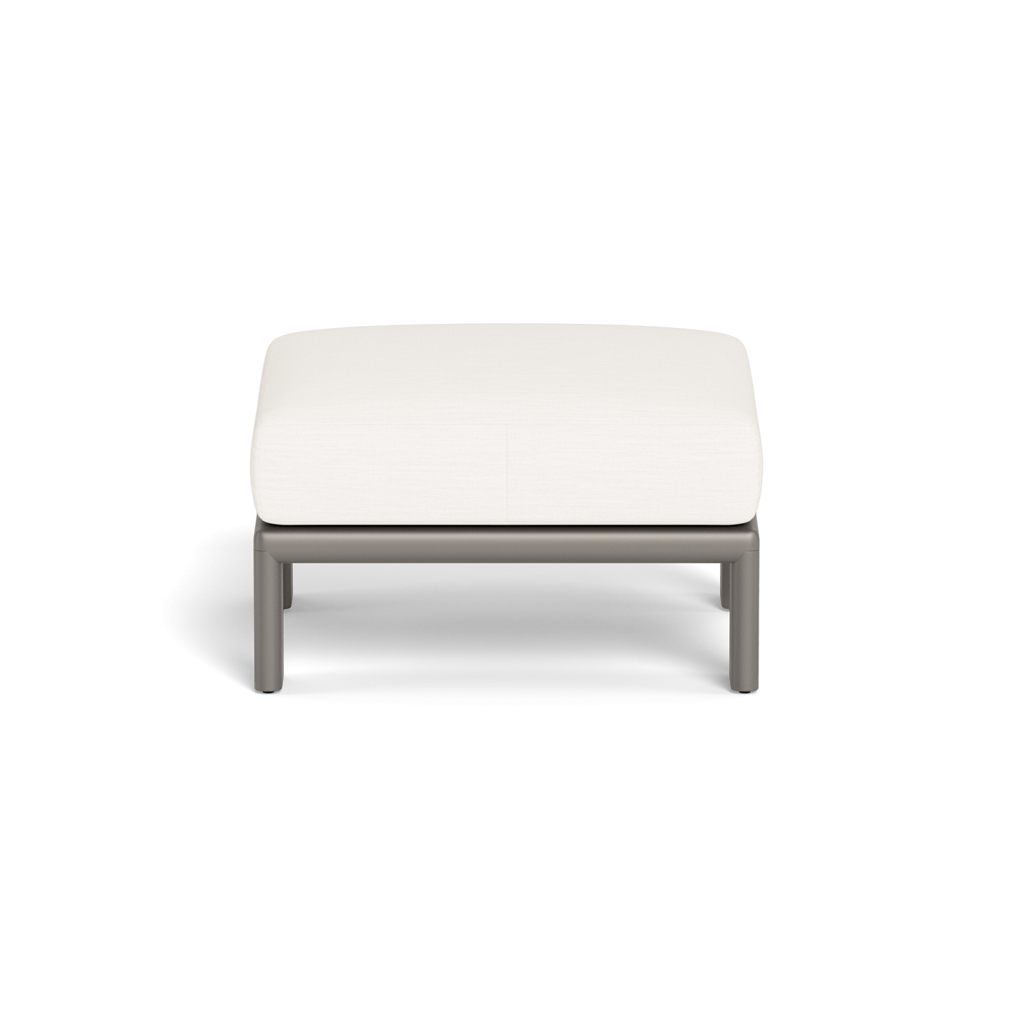 Palm Beach Aluminum Ottoman