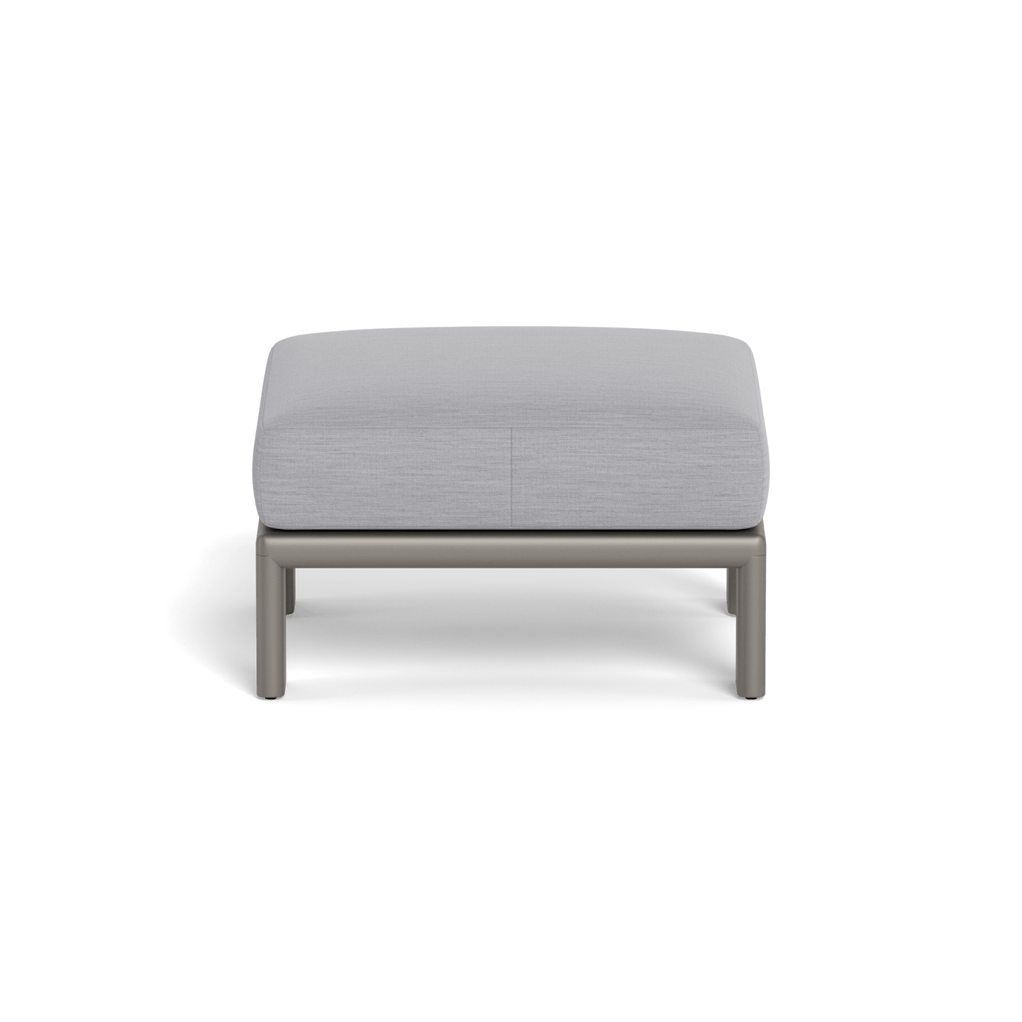 Palm Beach Aluminum Ottoman