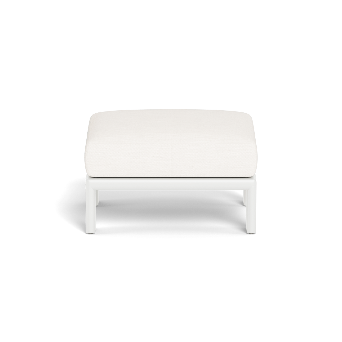 Palm Beach Aluminum Ottoman