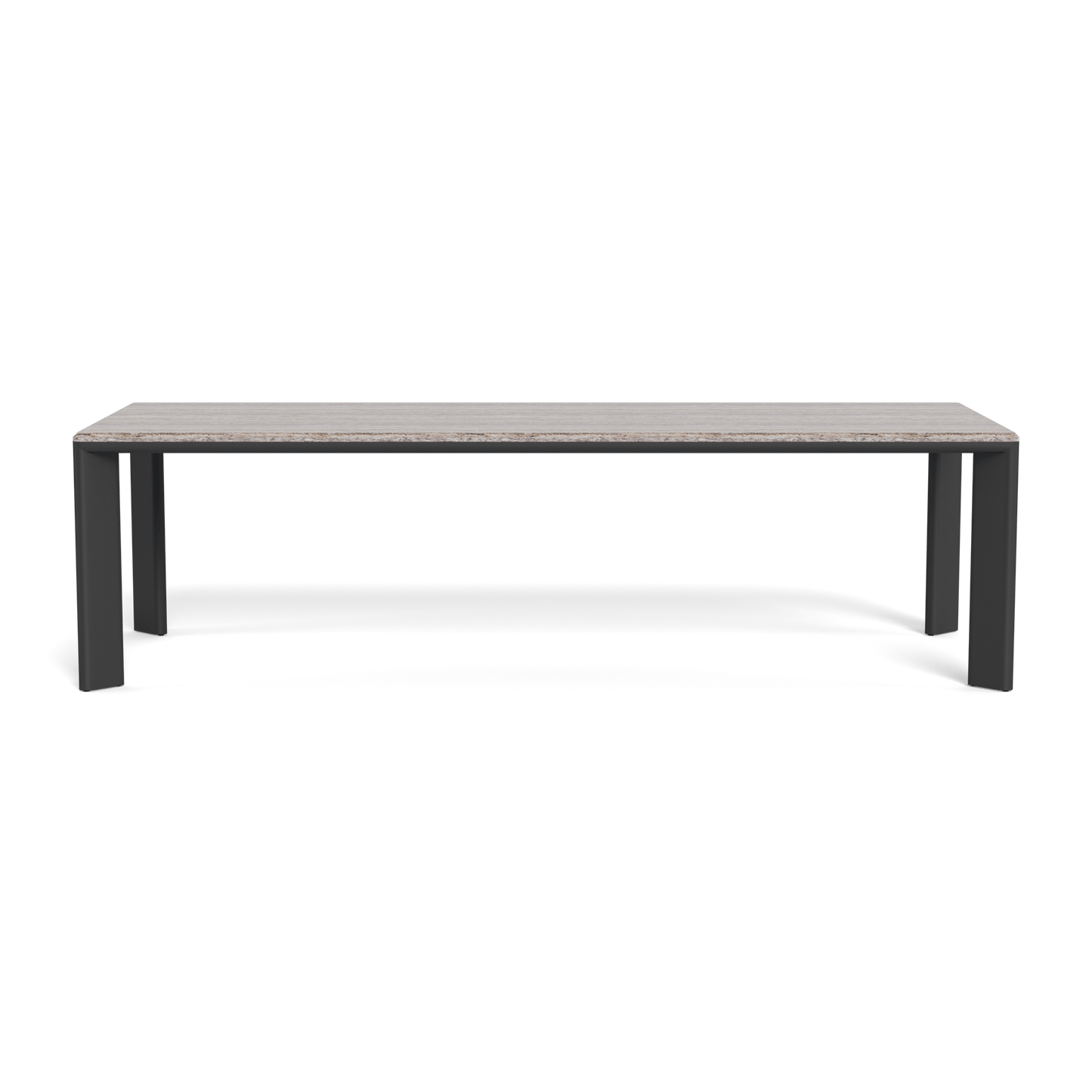 Palm Beach Aluminum Rectangle Dining Table