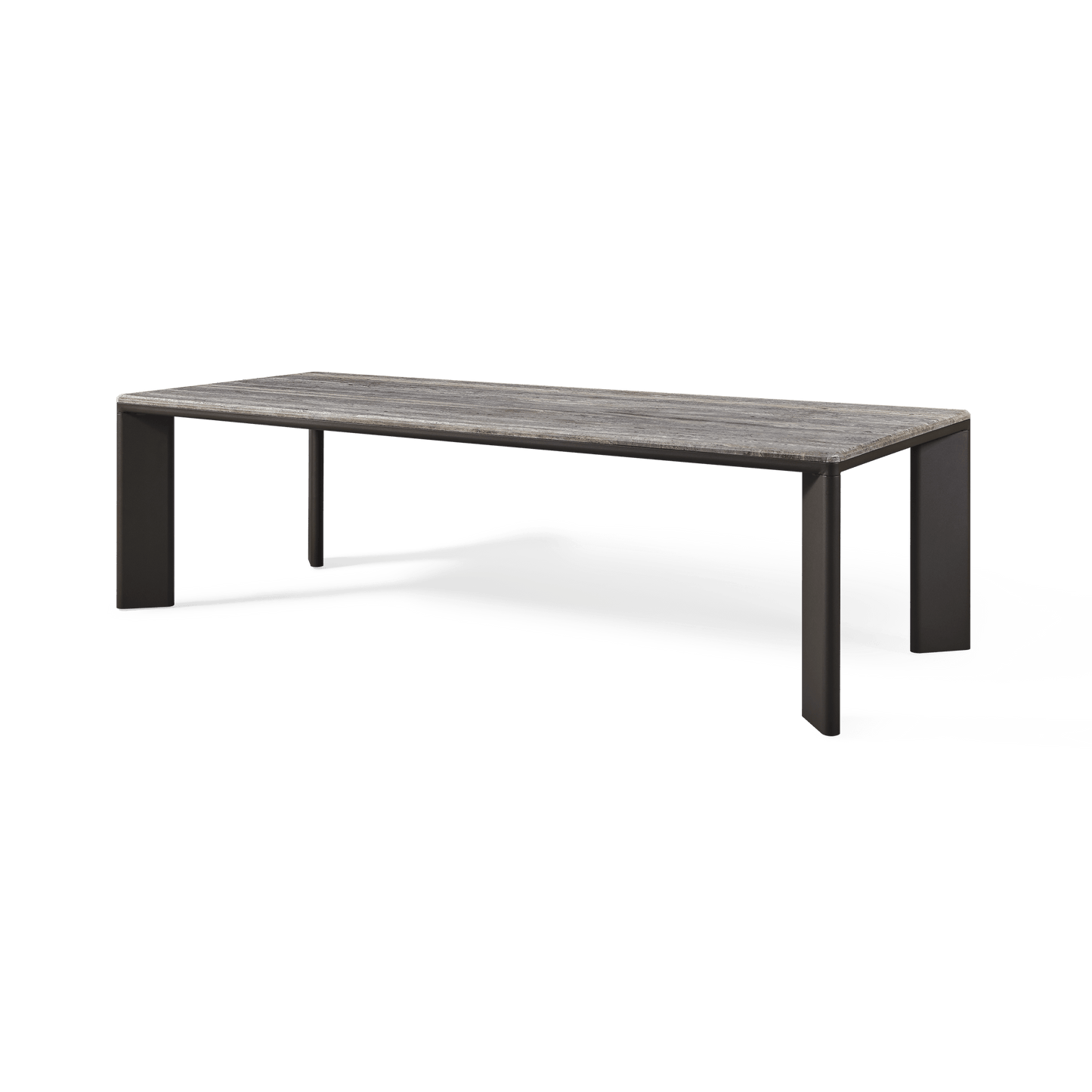 Palm Beach Aluminum Rectangle Dining Table