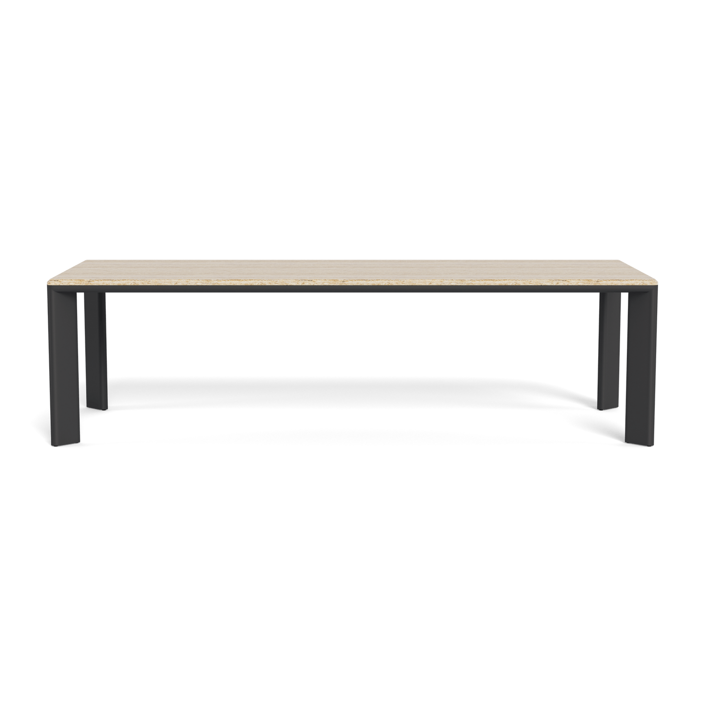 Palm Beach Aluminum Rectangle Dining Table