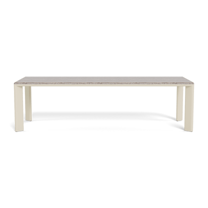 Palm Beach Aluminum Rectangle Dining Table