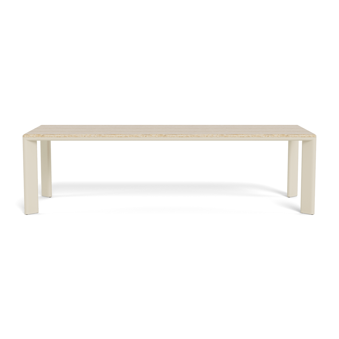 Palm Beach Aluminum Rectangle Dining Table